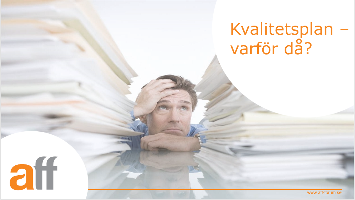 Frukostseminarium – Kvalitetsplan